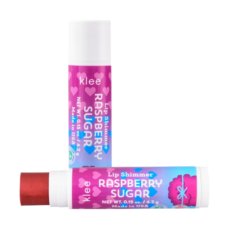 Klee Kids Lip Shimmer - Raspberry Sugar