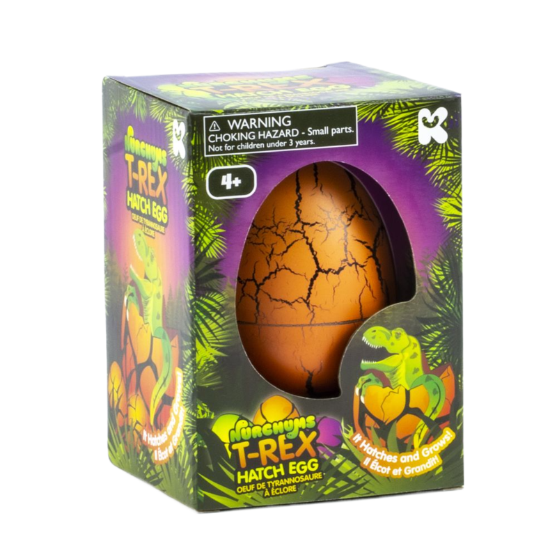 Keycraft NURCHUMS Large T-Rex Hatching Egg