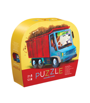 Crocodile Creek 12pc Mini Puzzle - Go Big Dog