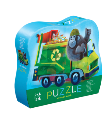Crocodile Creek 12pc Mini Puzzle - Go Gorilla