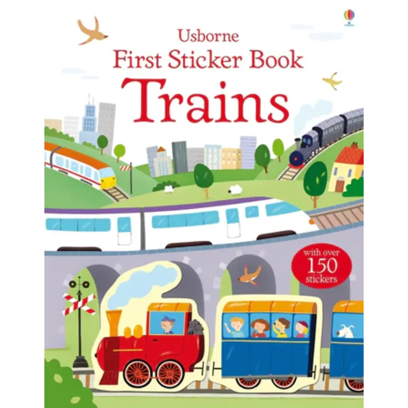 My First Sticker Book: Trains