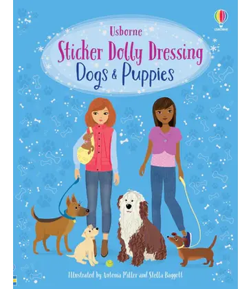 Sticker Dolly Dressing: Dogs and Puppies