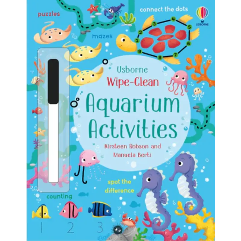 Wipe-Clean: Aquarium Activities