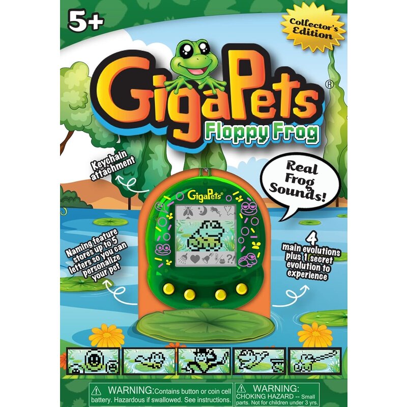 Top Secret Toys GigaPets - Floppy Frog