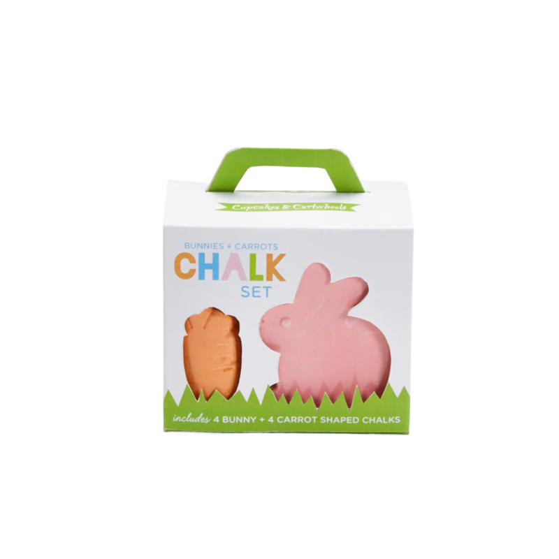 Bunny and Carrot 8pc Chalk Set
