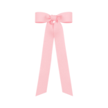 Wee Ones Wee Ones Tiny Light Pink Bowtie w/ Streamer Tails