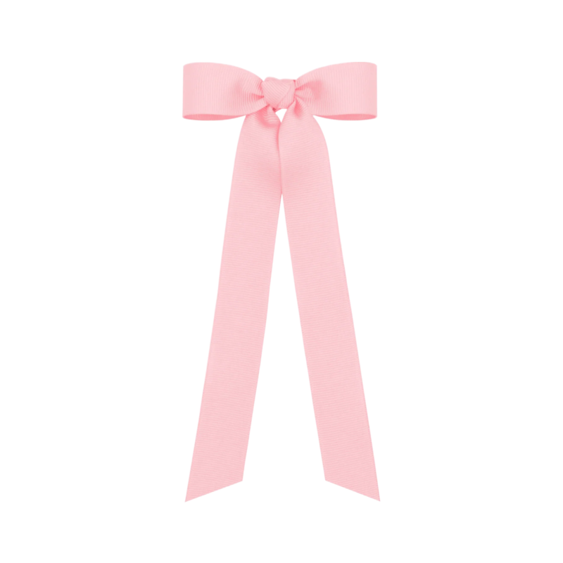 Wee Ones Wee Ones Tiny Light Pink Bowtie w/ Streamer Tails