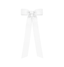 Wee Ones Wee Ones Mini White Bowtie w/ Steamer Tails