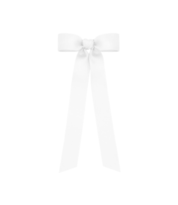 Wee Ones Wee Ones Mini White Bowtie w/ Steamer Tails