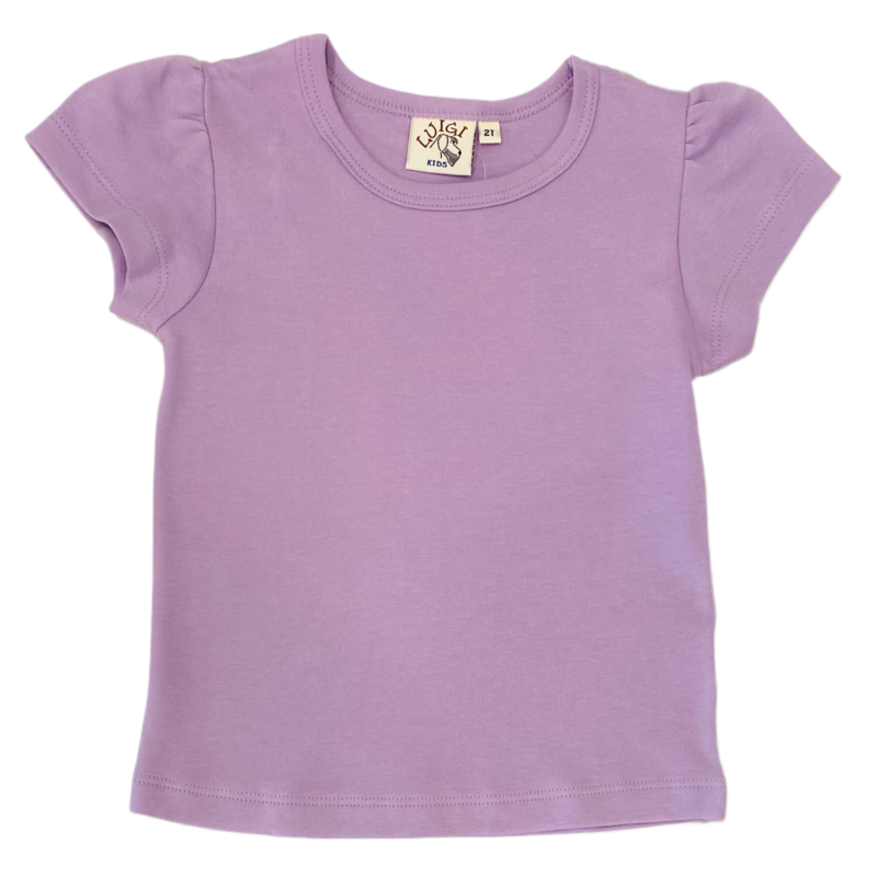 Luigi Luigi Cap Sleeve T-Shirt - Lavender