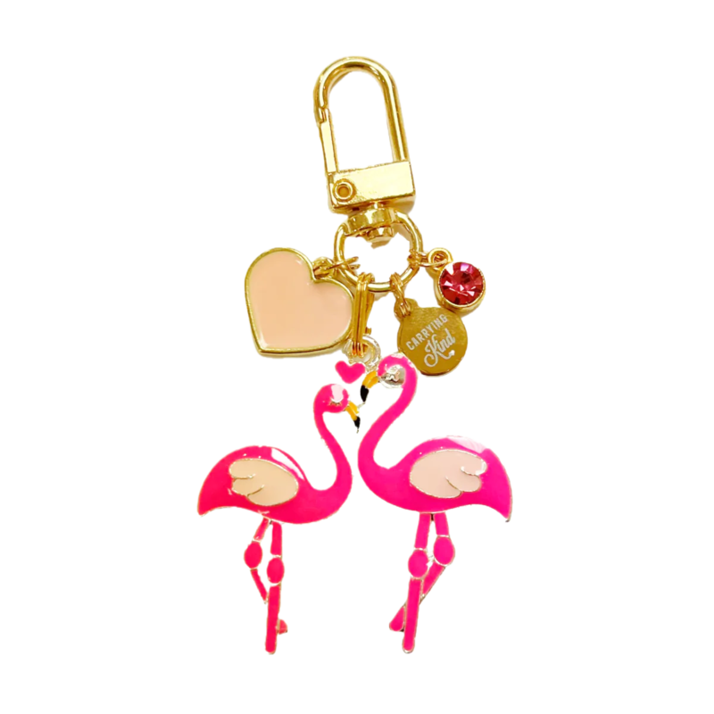 Carrying Kind Carrying Kind Ruffle Some Feathers Purse Charm