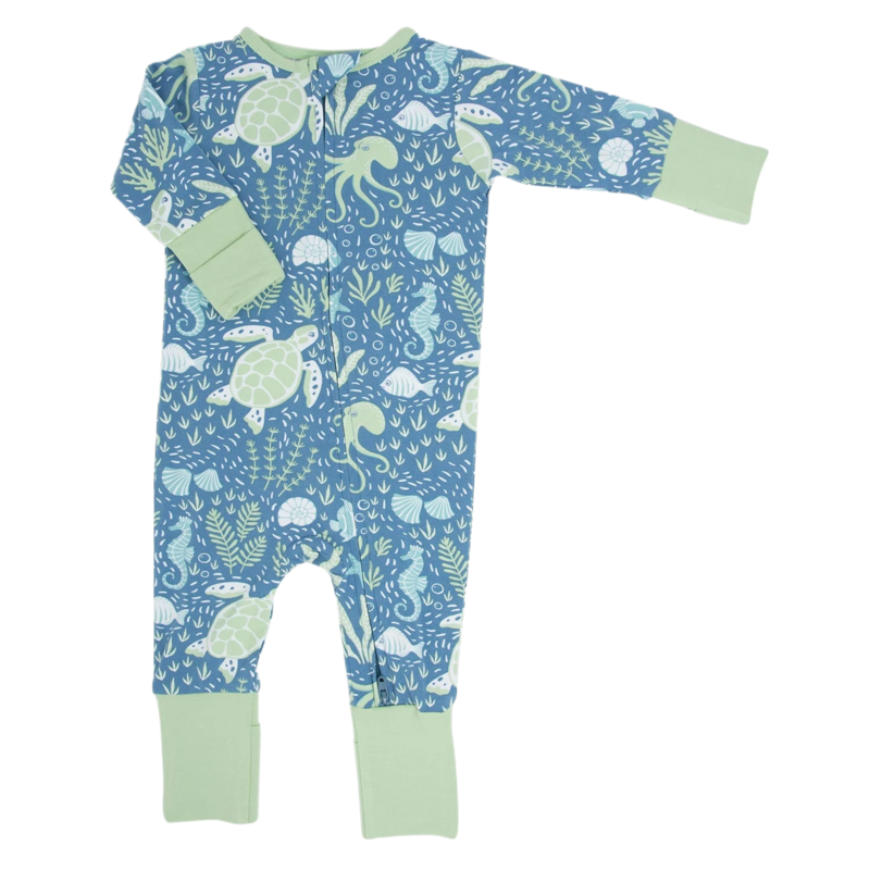 Sweet Bamboo Sweet Bamboo Under the Sea Convertible Romper