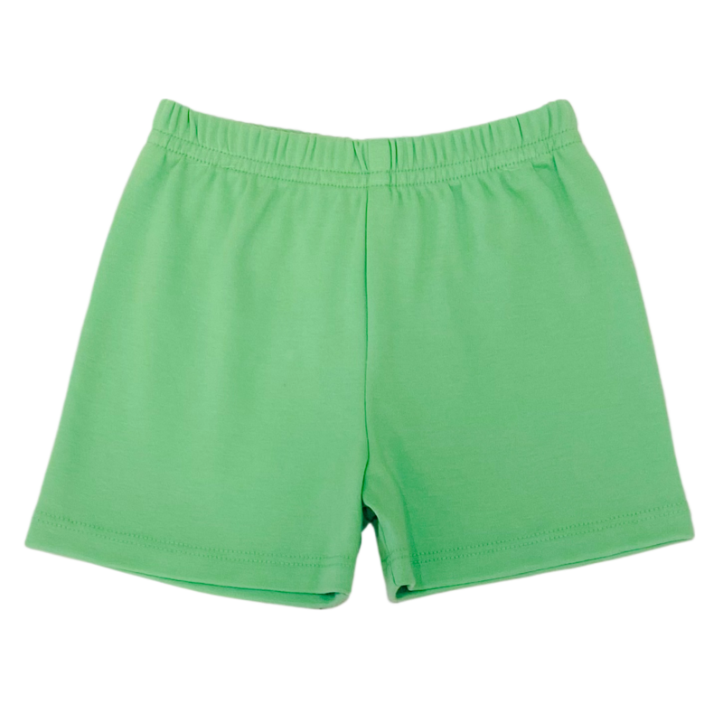 Zuccini Zuccini Lime Green Knit Leo Shorts