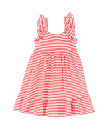 Pink Squiggle Dress