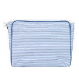 Apple of My Isla Apple of My Isla The Go Bag - Large/Navy Mini Stripe