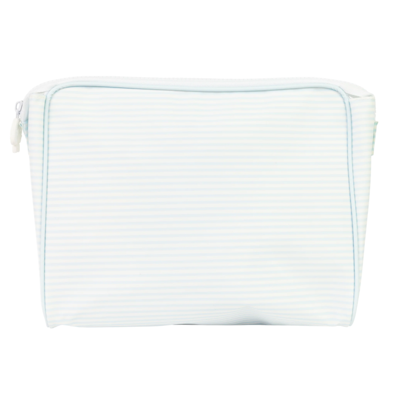 Apple of My Isla Apple of My Isla The Go Bag - Small/Blue Stripe