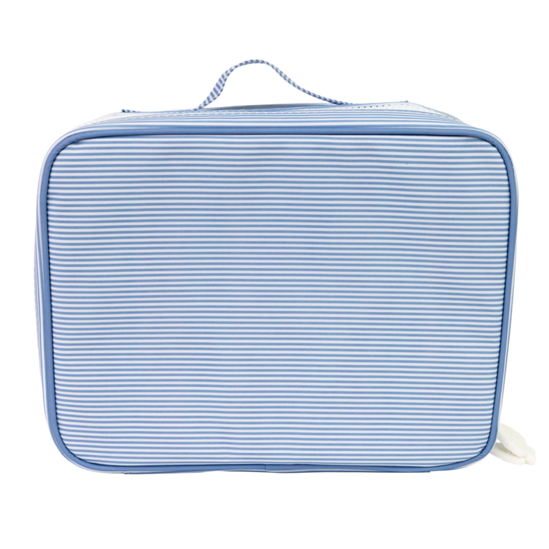 Apple of My Isla Apple of My Isla The Lunchbox - Navy Mini Stripe