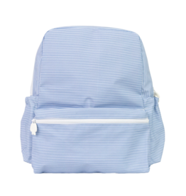 Apple of My Isla Apple of My Isla The Backpack - Large/Navy Mini Stripe