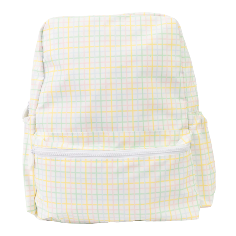 Apple of My Isla Apple of My Isla The Backpack - Large/Multi Windowpane