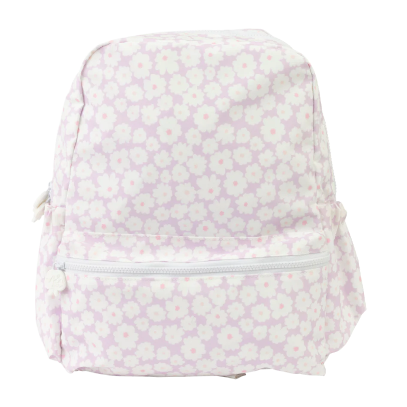 Apple of My Isla Apple of My Isla The Backpack - Large/Lavender Daisies