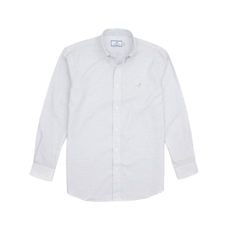 Properly Tied Properly Tied Park Avenue Dress Shirt - Smoke Check