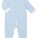 Nella Pima Nella Pima Blue Bubble Zipper Footie