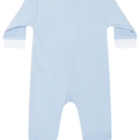 Nella Pima Nella Pima Blue Bubble Zipper Footie