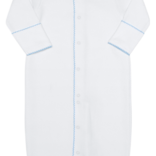 Nella Pima Nella Pima Blue Picot Trim Converter Gown