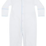 Nella Pima Nella Pima Blue Picot Trim Converter Gown