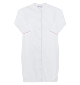 Nella Pima Nella Pima Pink Picot Trim Converter Gown