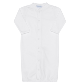 Nella Pima Nella Pima White Picot Trim Converter Gown