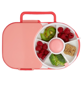 GöBe Kids GöBe Kids Watermelon Pink Lunchbox with Snack Spinner