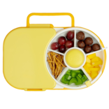 GöBe Kids GöBe Kids Honey Yellow Lunchbox with Snack Spinner