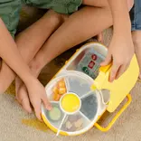 GöBe Kids GöBe Kids Honey Yellow Lunchbox with Snack Spinner