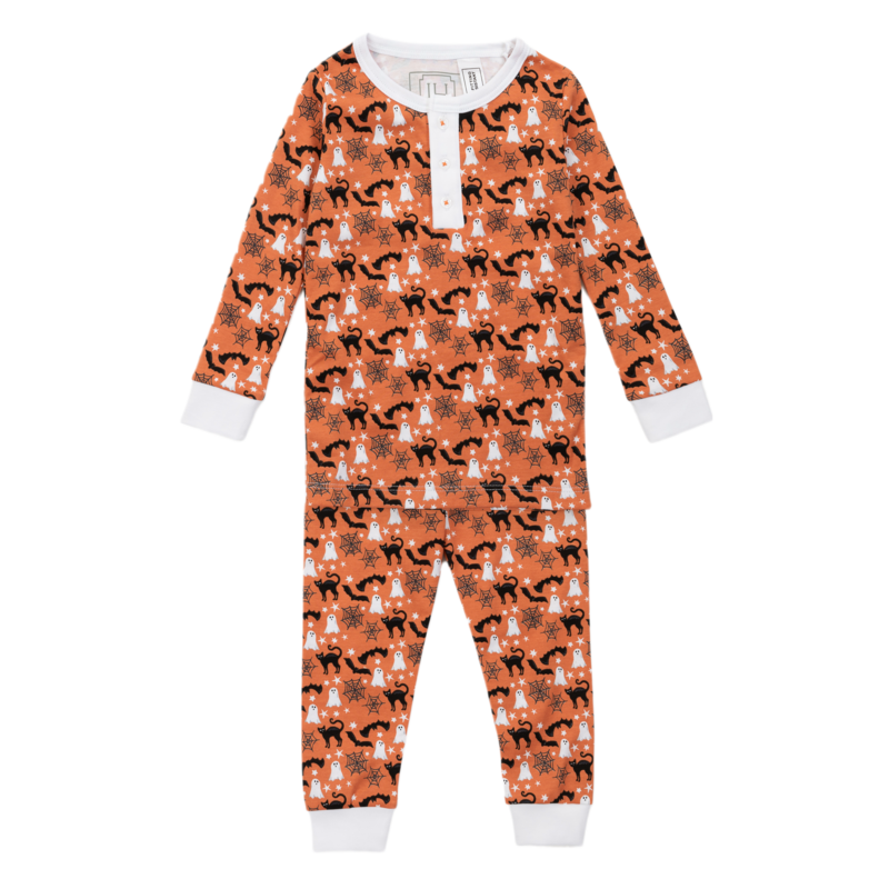 Lila + Hayes Lila + Hayes Jack Pajama Set - Halloween