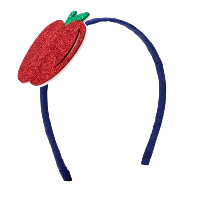 Wee Ones Wee Ones Glitter Foam Apple Headband