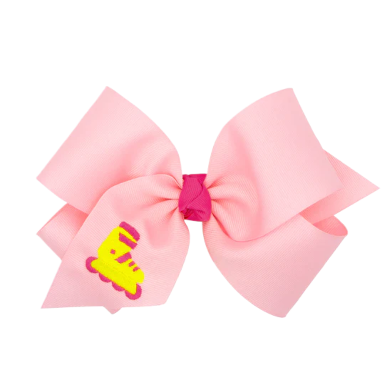 Wee Ones Wee Ones Medium Trendy Rollerblade Emb Bow
