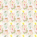 The Proper Peony The Proper Peony Sugarplum Footed Zipper PJ