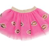 Angel Dear Angel Dear Tutu Skirt - Footballs Pink