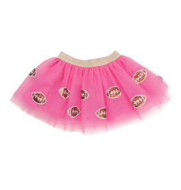 Angel Dear Angel Dear Tutu Skirt - Footballs Pink