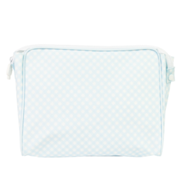 Apple of My Isla Apple of My Isla The Go Bag - Small/Blue Gingham