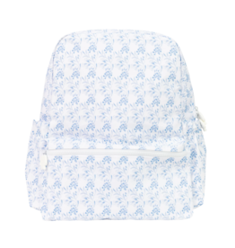 Apple of My Isla Apple of My Isla The Backpack - Large/Navy Floral