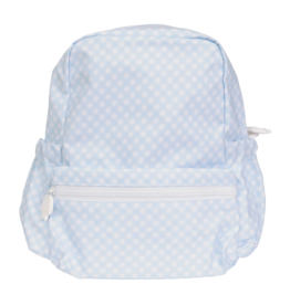 Apple of My Isla Apple of My Isla The Backpack - Small/Blue Gingham