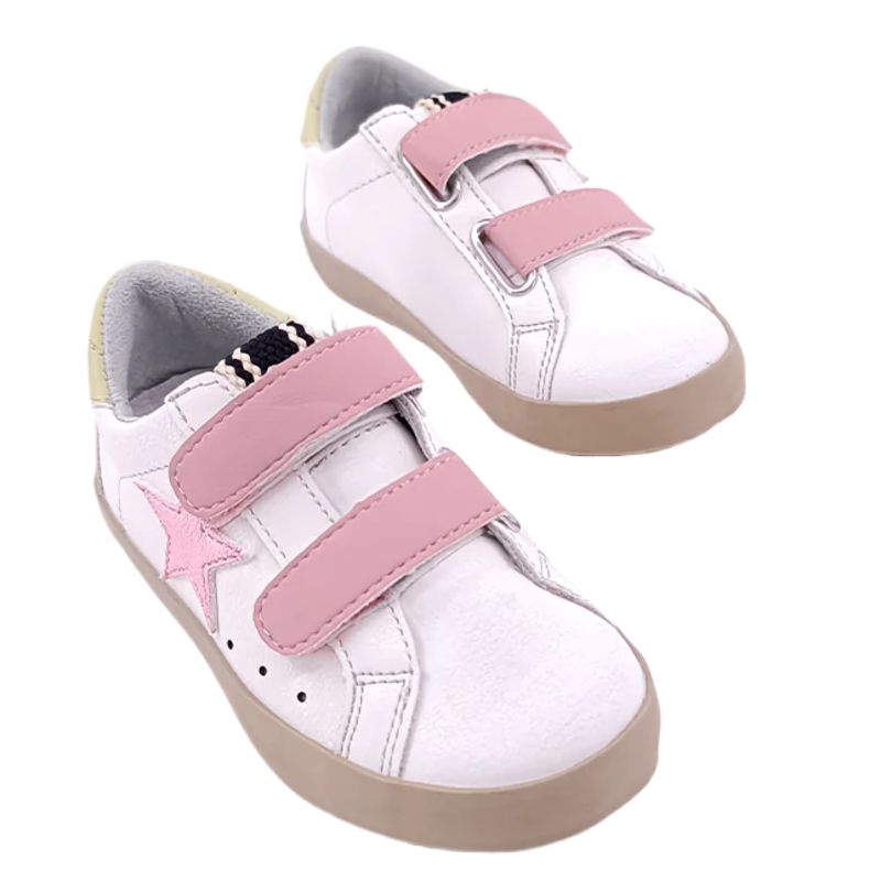 ShuShop Sunny Dusty Pink Sneakers Bibs and Kids Boutique