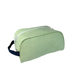 Mint Mint Seersucker Traveler - Grasshopper