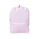 Mint Mint Seersucker Small Backpack - Pink