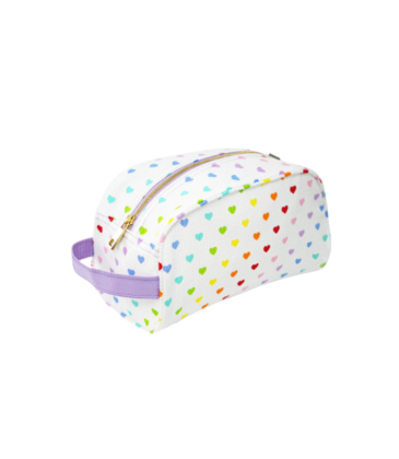 Mint Mint Seersucker Traveler - Tiny Hearts