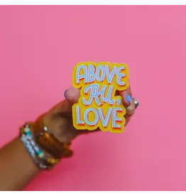 Crew + Co Above All, Love Sticker