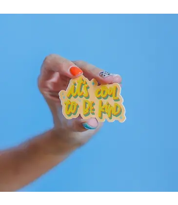 Crew + Co It's Cool To Be Kind Sticker