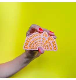 Crew + Co Patience & Grace Sticker